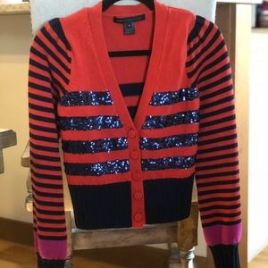 🎉HP!🎉 Marc by Marc Jacobs Sequin Cardigan Size S